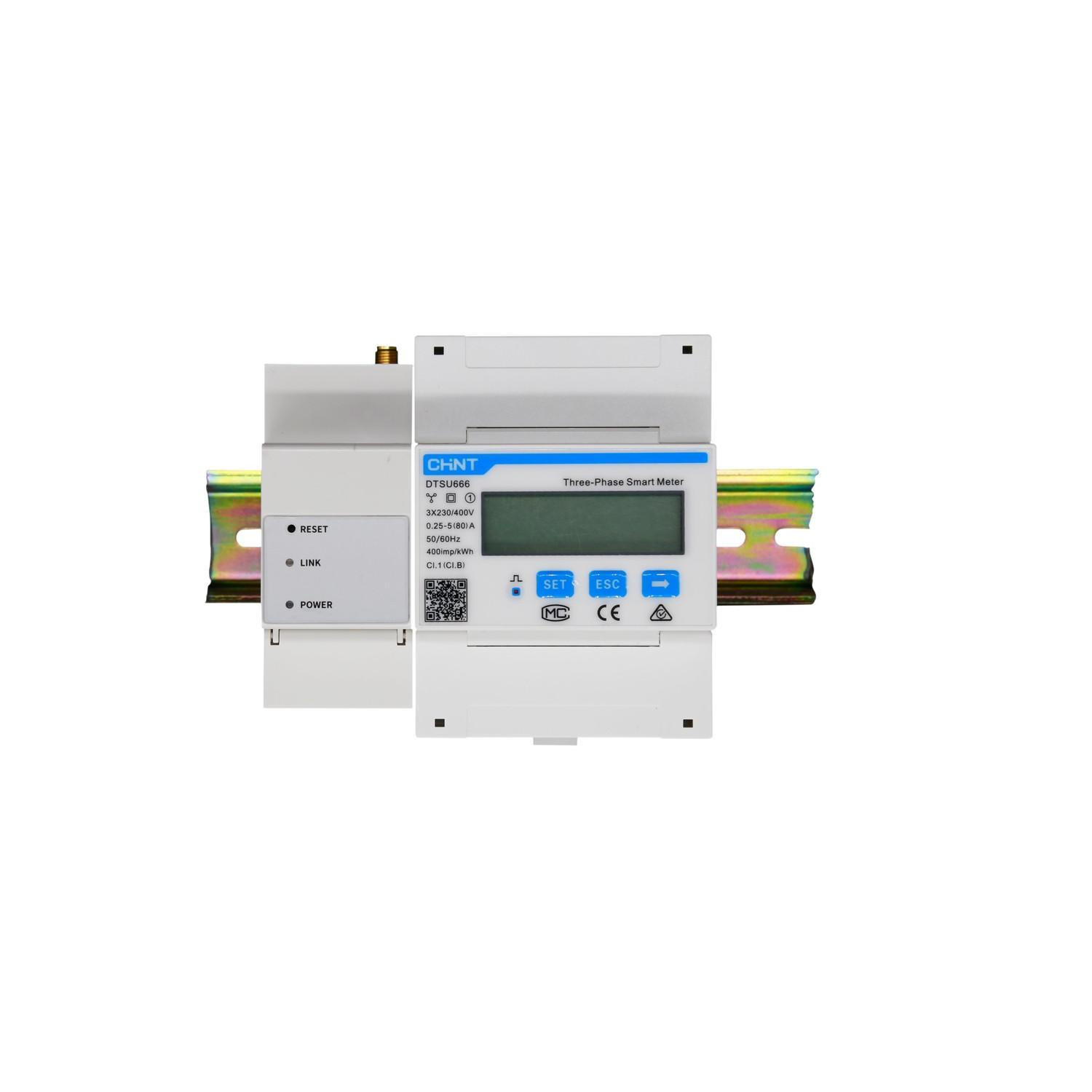 Kit Compteur Analyseur de Consommation 24h SAJ SMART METER pour Injection Zéro des Onduleurs SAJ R5 et R6 Triphasé