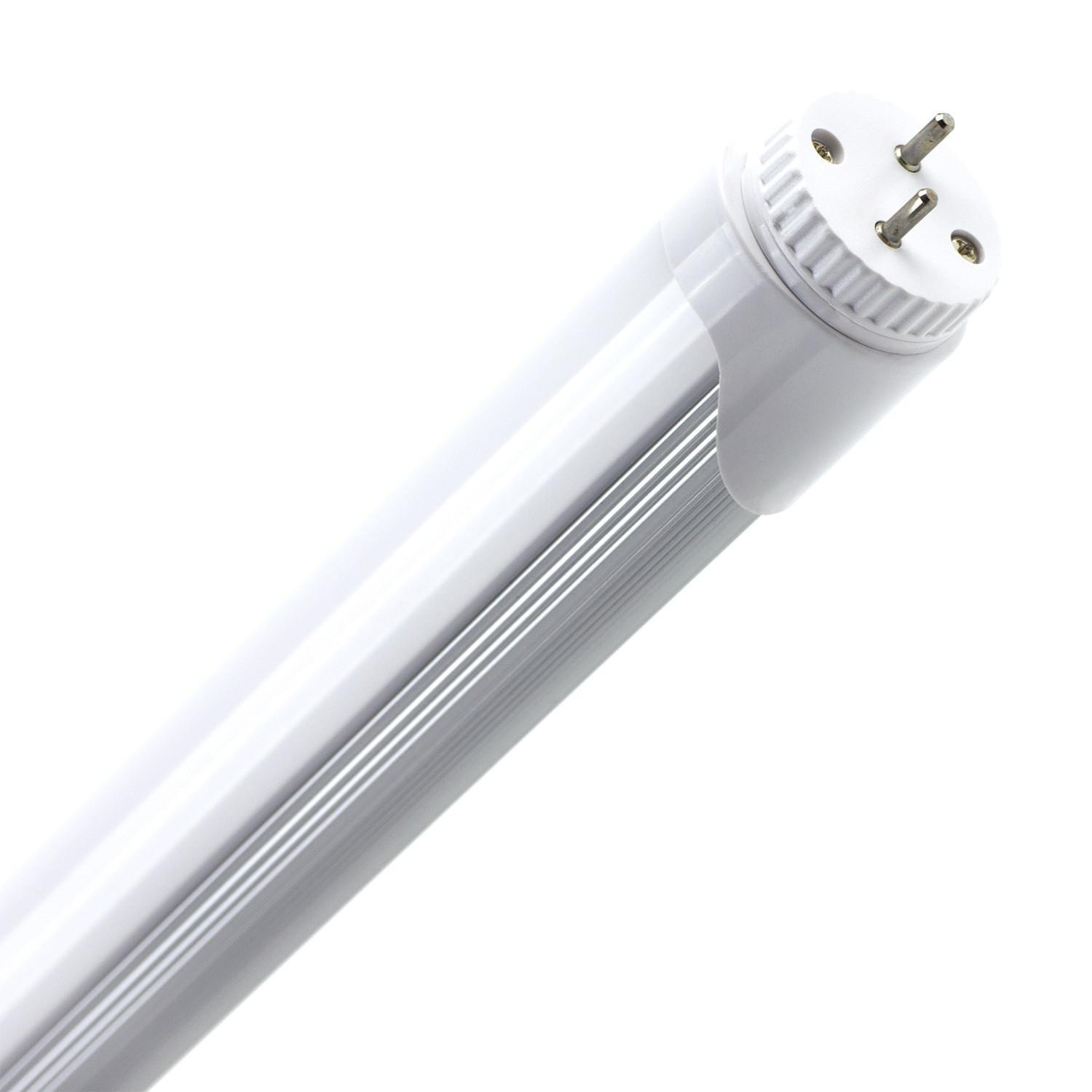 Tube LED T8 G13 Aluminium 150cm Connexion Latérale 24W 120lm/W No Flicker Blanc chaud 3000K Non