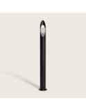 Balise sur Pied Extérieure Aluminium 80cm Oblong