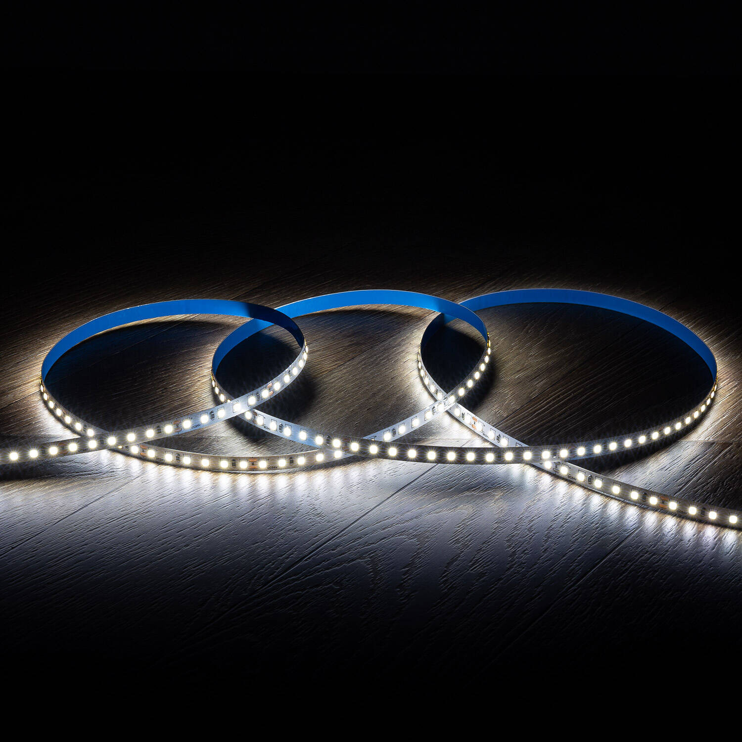 Ruban LED 24V DC 120LED/m 20m IP20 Largeur 8mm Coupe tous les 5cm Blanc froid 5000K
