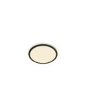 Plafonnier LED PHILIPS Extra-Plat Noir IP44 15W Variation par Paliers 3 Niveaux CL550