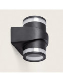 Applique Murale LED Extérieure 10W Aluminium en Saillie Neky Duo