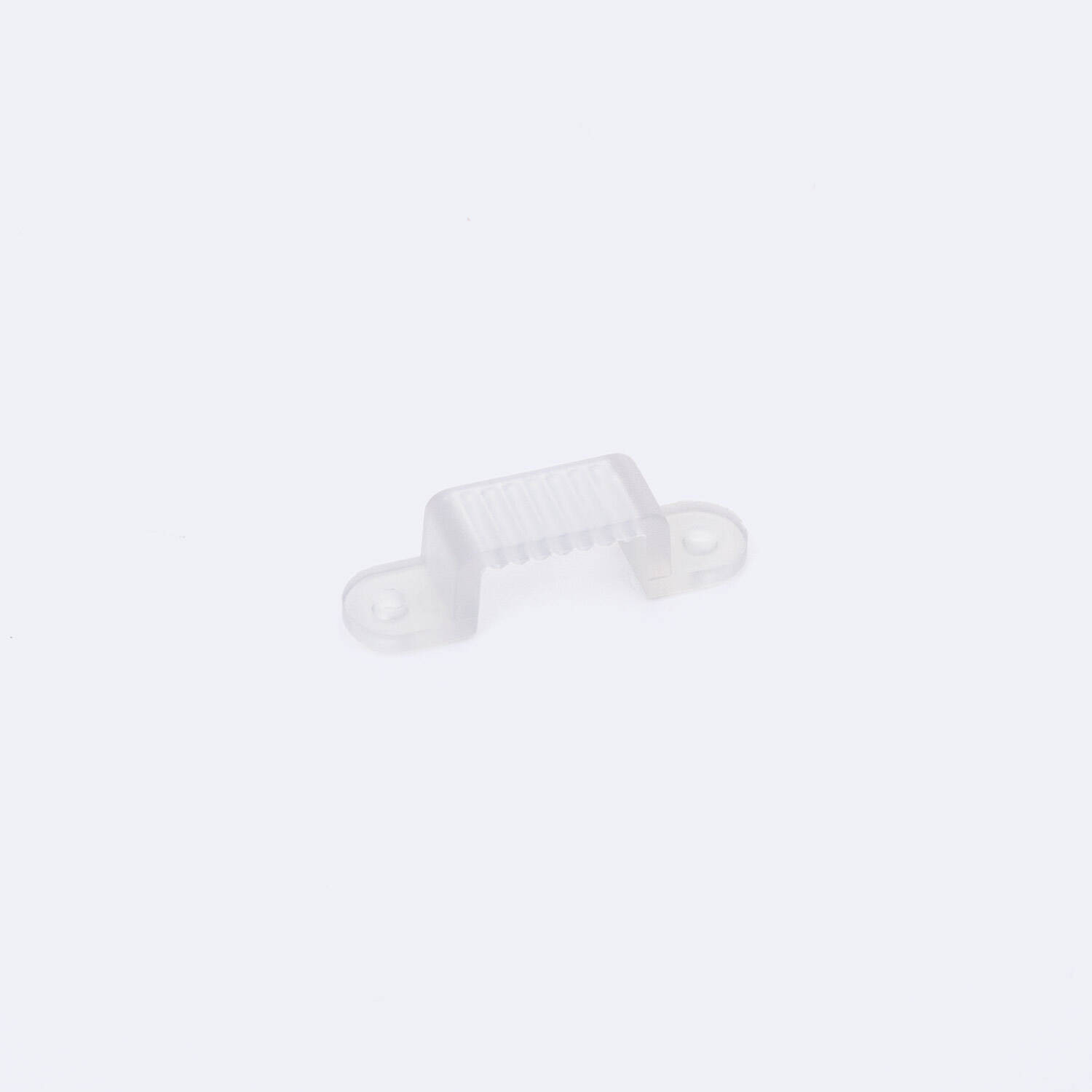 Clip de fixation pour Ruban LED RGB 220V AC SMD IP65 Transparent