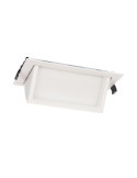 Downlight LED 46W Rectangulaire Orientable OSRAM 120 lm/W LIFUD Coupe 210x125 mm