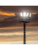 Projecteur LED Stadium Professionnel LUMILEDS 1200W 170lm/W IP66 INVENTRONICS Dimmable 1-10 V