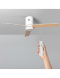 Ventilateur de Plafond Silencieux Tydir Bois 132cm Moteur DC