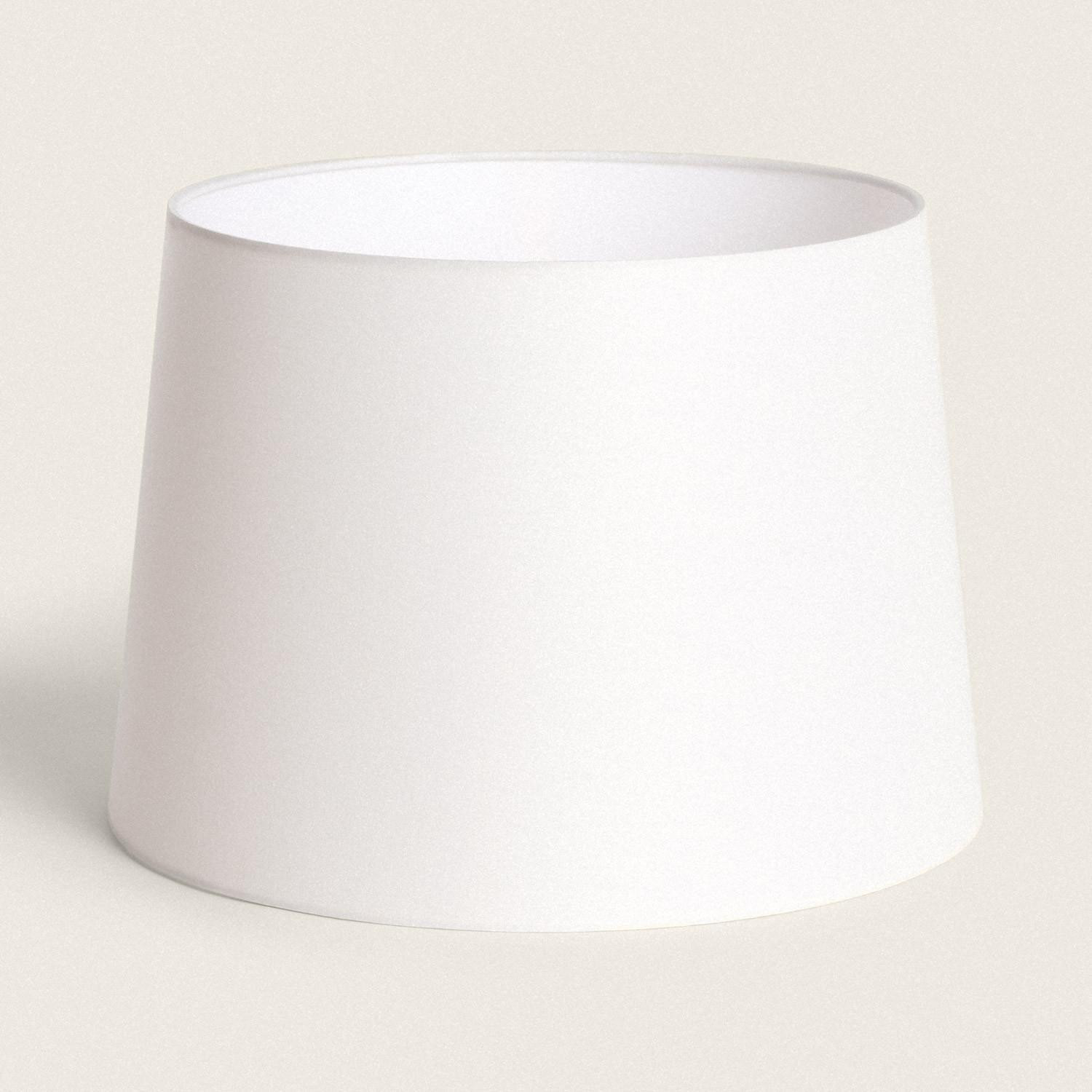 Abat-jour de Lampe Priya ILUZZIA Blanc ancien