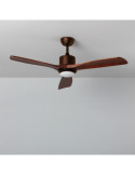 Ventilateur de plafond silencieux Forest Marron 132cm Moteur DC
