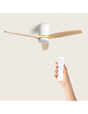 Ventilateur de Plafond Silencieux Angistri Blanc 132cm Motor DC