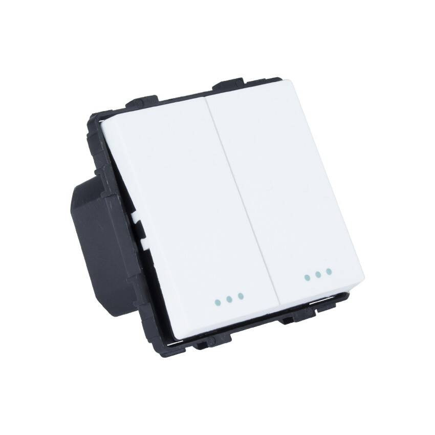 Va-et-Vient Double Modern Blanc