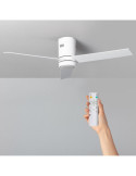 Ventilateur de Plafond Silencieux Blanc Tydir 132cm Moteur DC