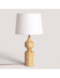 Lampe à Poser en bois Sansa ILUZZIA