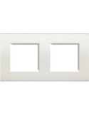 Platine Carée 2x2 Modules BTicino Living Light LNA4802M2BI