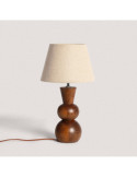 Lampe à Poser en bois Vinda ILUZZIA