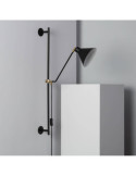 Lampe Murale Orientable Métal Oga