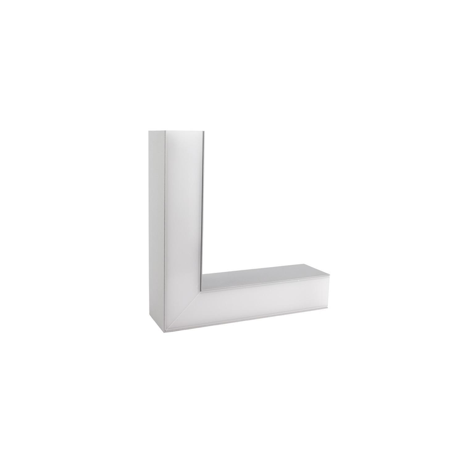 Jonction L pour Barre Linéaire LED Turner 8W Blanc neutre 4000K Argent