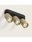 Plafonnier Aluminium Aritz 3 Spots