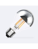 Ampoule Filament LED E27 8W 800 lm A60 Chrome Reflect