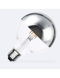 Ampoule Filament LED E27 6W 600 lm G95 Chrome Reflect