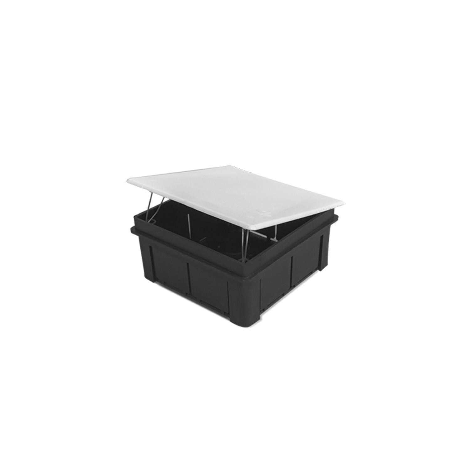 Boîte de Dérivation Encastrable 105x105x51mm Blanc