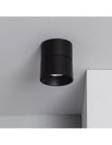 Applique LED Aluminium Ronde New Onuba 15W Noire