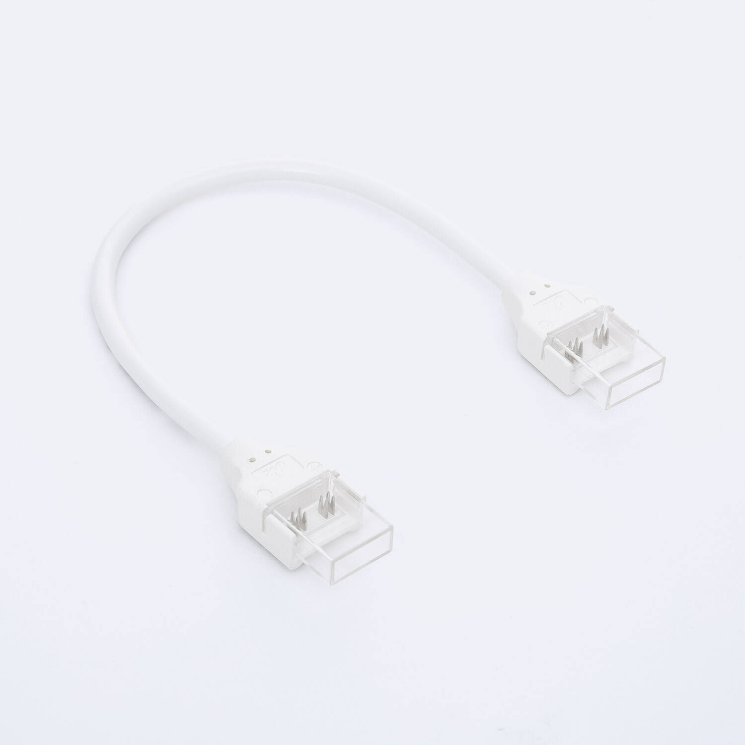 Connecteur HIPPO Double IP65 avec câble pour Ruban LED RGBIC COB 24V DC IP65 Largeur 10mm 12mm