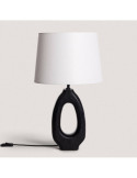 Lampe à Poser en bois Black Darshan ILUZZIA