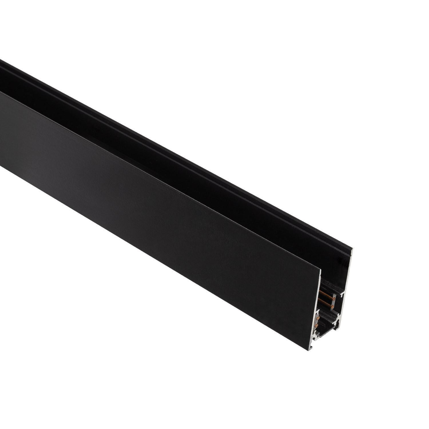 Rail Magnétique 20mm en Saillie 48V 1m Noir