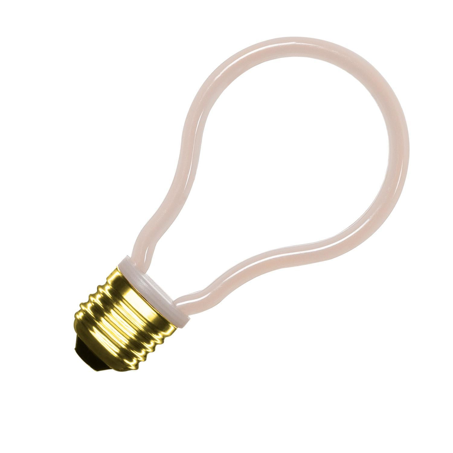 Ampoule LED Filament E27 4W 400lm A60 Néon No Flicker Blanc chaud 2200K