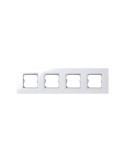 Cadre pour Pièce Intermédiaire 4 Emplacements Blanc SIMON 27 Play 2701640-030