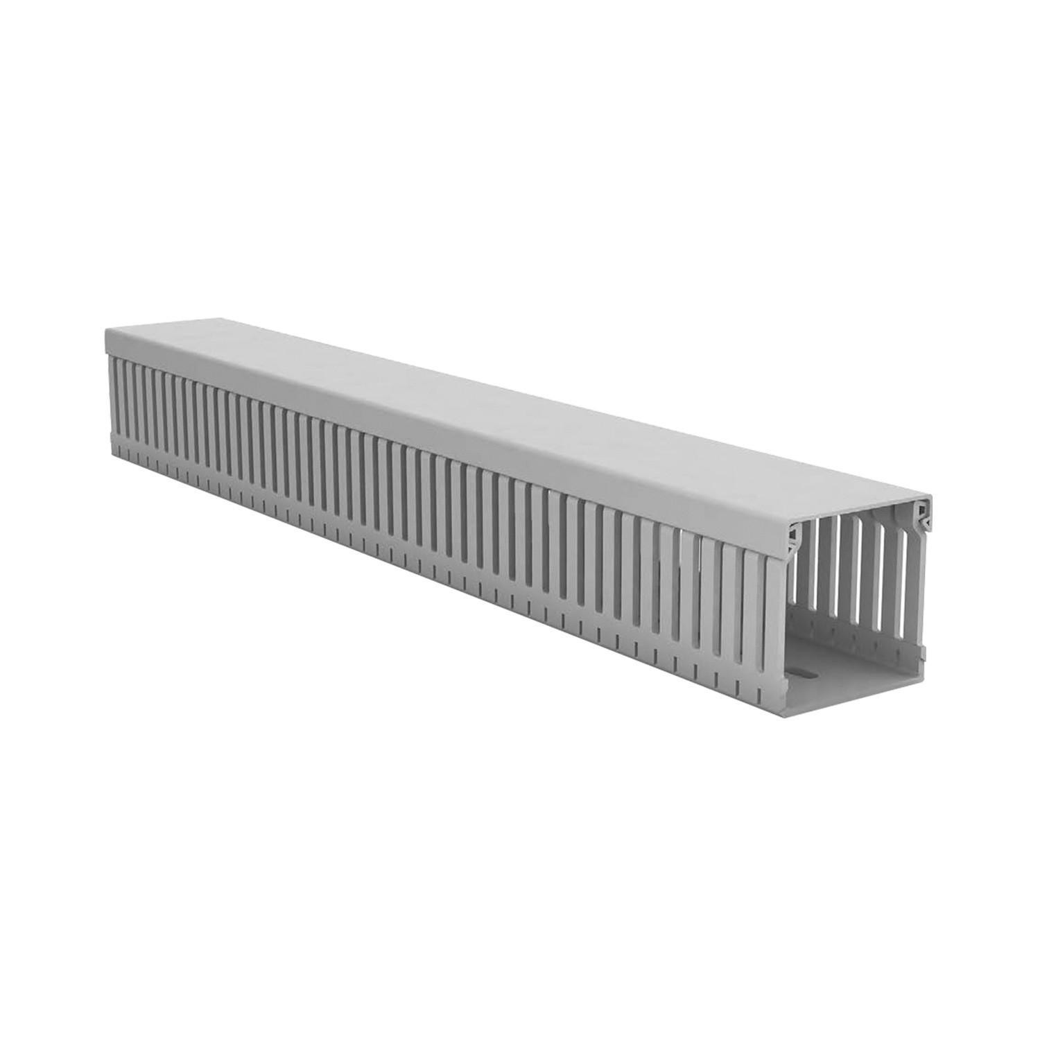 1m Goulotte Électrique 40x40mm Gris