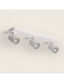 Plafonnier Orientable Blanc Cora 3 Spots