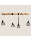 Suspension Métal et Bois Monah