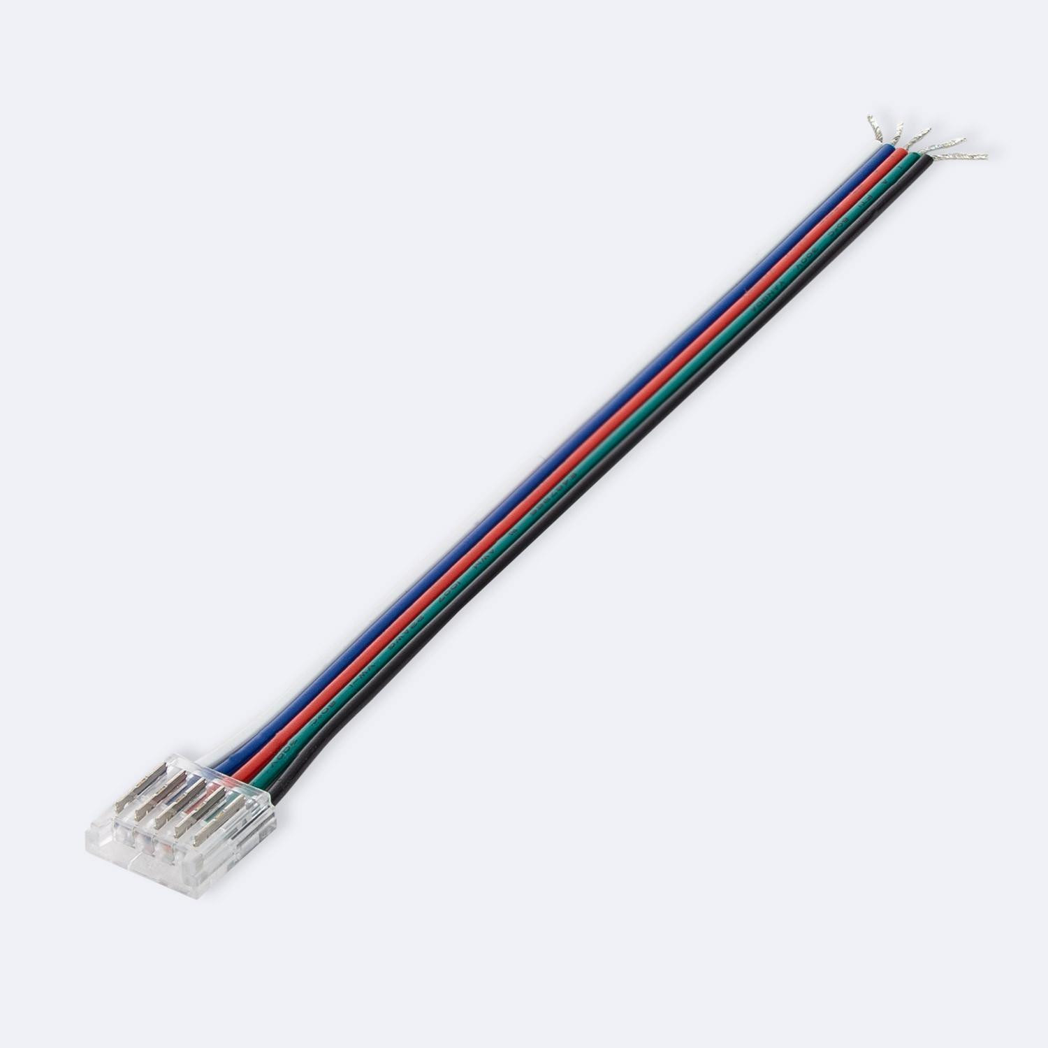 Connecteur Hippo avec câble pour Ruban LED RGBW 24V DC COB IP20 Largeur 12mm 12mm
