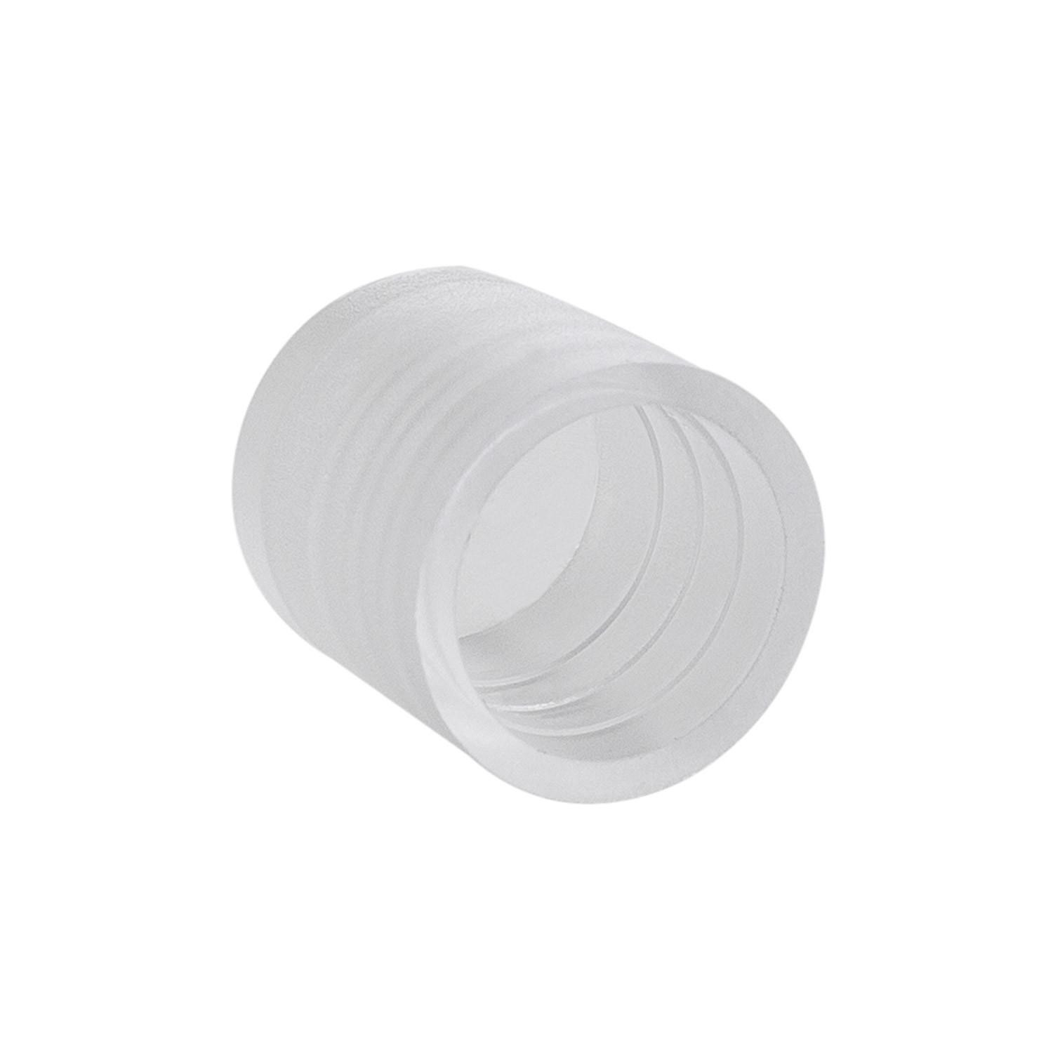 Embout en PVC pour Gaine LED Ronde 220V AC IP65 Coupe tous les 100cm Transparent