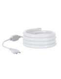 Néon LED Flexible 360º Rond Dimmable 120LED/m 220V AC Bleue IP67 sur Mesure Coupe tous les 100cm