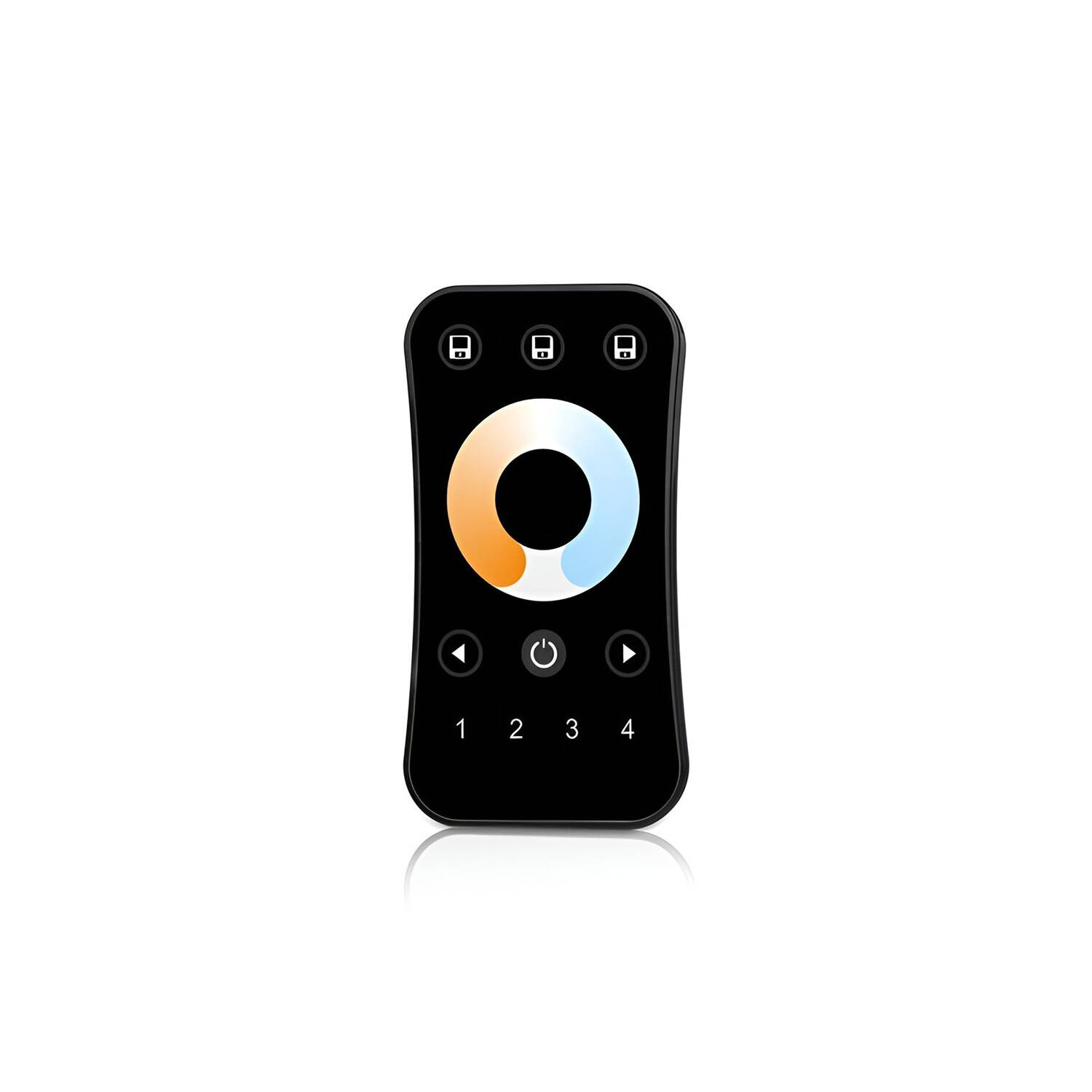 Télécommande RF pour Variateurs RF CCT 4 Zones Noir