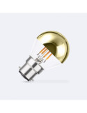 Ampoule Filament LED B22 4W 400 lm G45 Gold Reflect