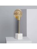 Lampe à Poser Marbre et Métal Argos