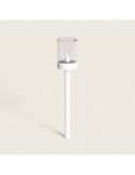 Torche Solaire Extérieure LED Effet Flamme avec Piquet Brako 40cm