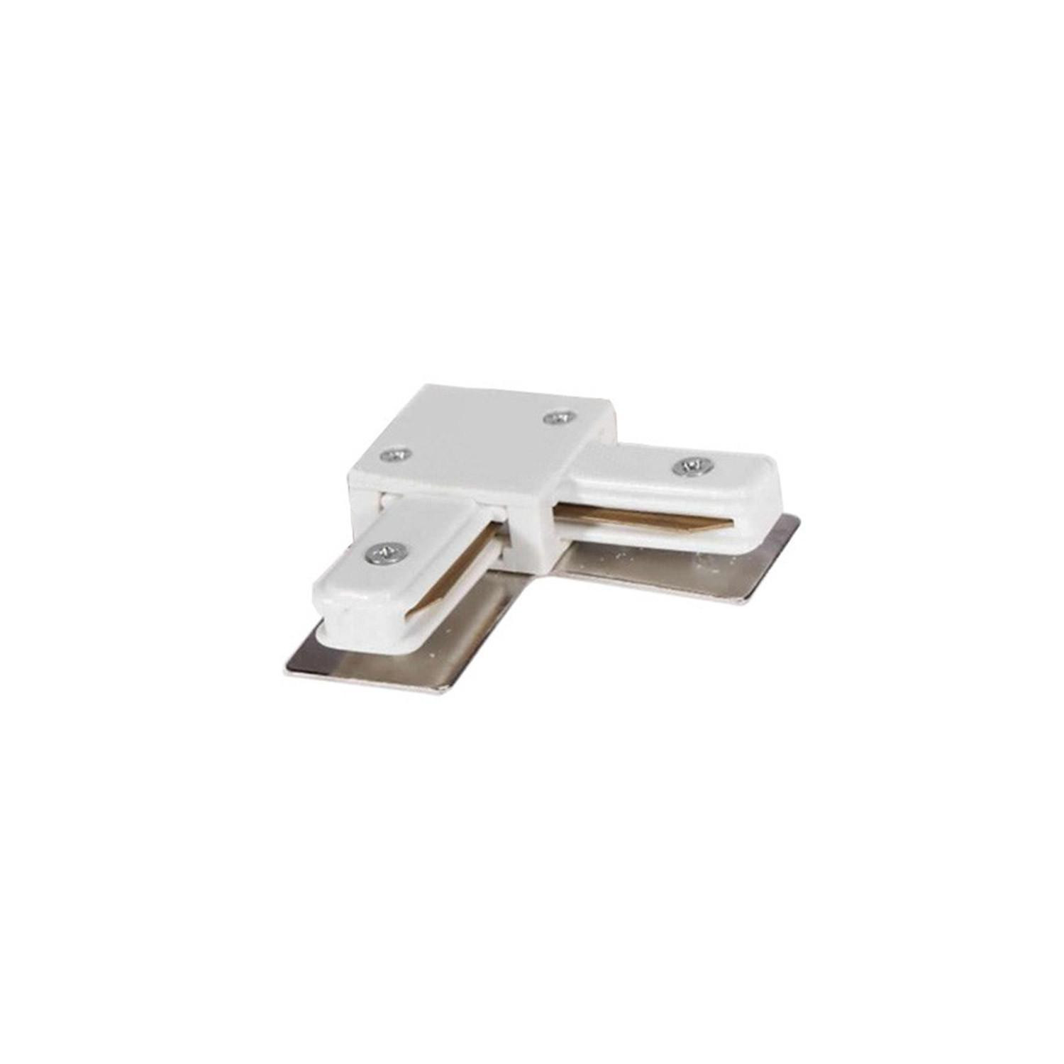 Connecteur Type L pour Rail Monophasé UltraPower Blanc