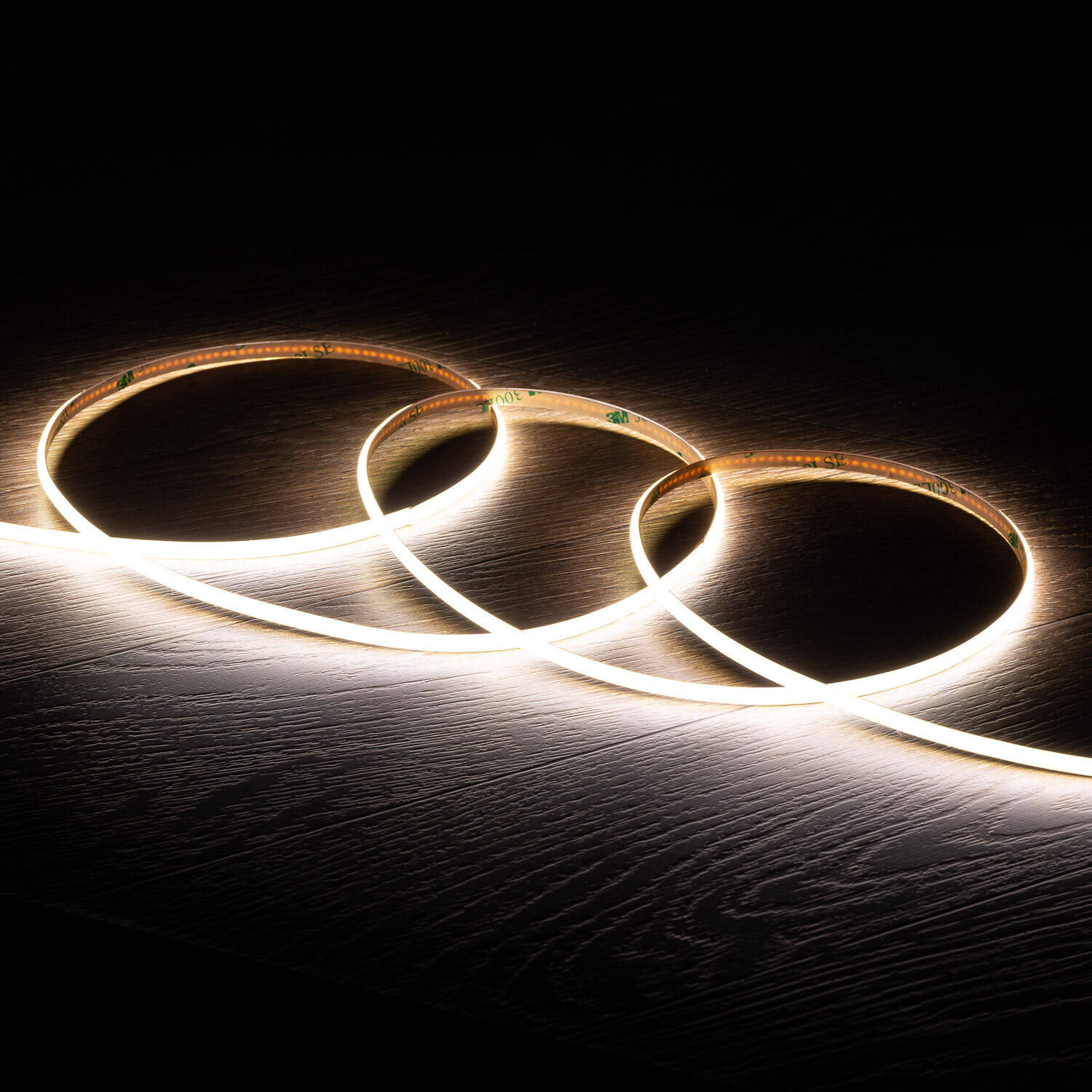 Ruban LED COB 24V DC 385LED/m 5m IP20 CRI90 Super étroit Largeur 5mm Coupe tous les 4cm Blanc neutre 4000K