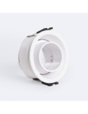 Collerette Downlight Conique Orientable Faible UGR pour Ampoule LED GU10 / GU5.3 Coupe Ø75 mm Suefix