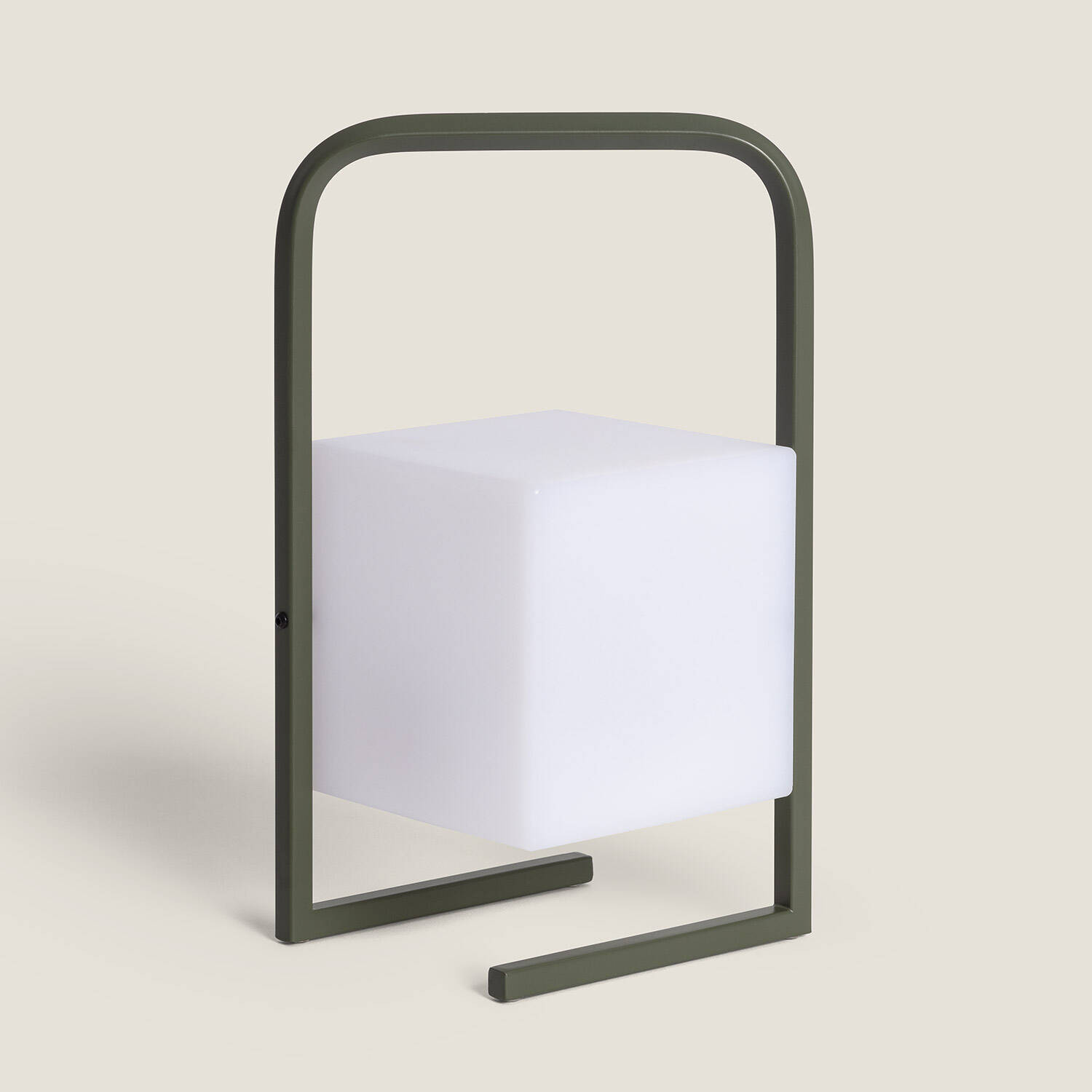 Lampe à Poser LED Portative Extérieure 2.5W Tiber avec Batterie Rechargeable USB Vert kaki
