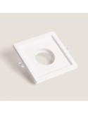 Colerette Downlight Intégration Plâtre/Pladur pour Ampoule LED GU10 / GU5.3 Coupe 125x125 mm UGR17
