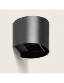 Applique Murale Extérieure LED 6W Aluminium en Saillie Arhus