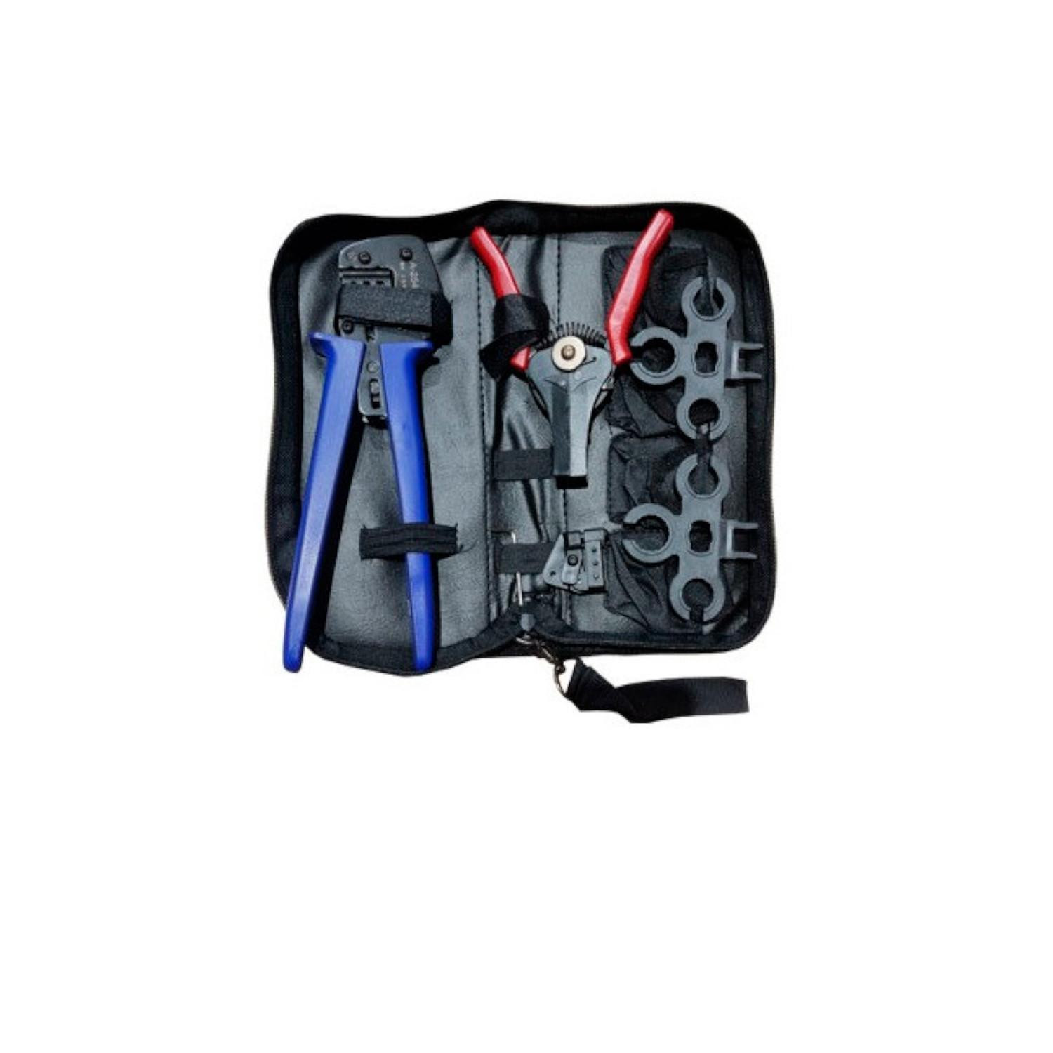 Set d'Outillages pour Panneaux Solaires MC4 Noir
