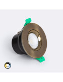 Spot Downlight Ignifuge LED 5-8W Rond Dimmable IP65 Coupe Ø 65 mm Solid Design Ajustable
