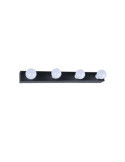 Lampe Murale Salle de Bain Métal 4 Spots Aizkra