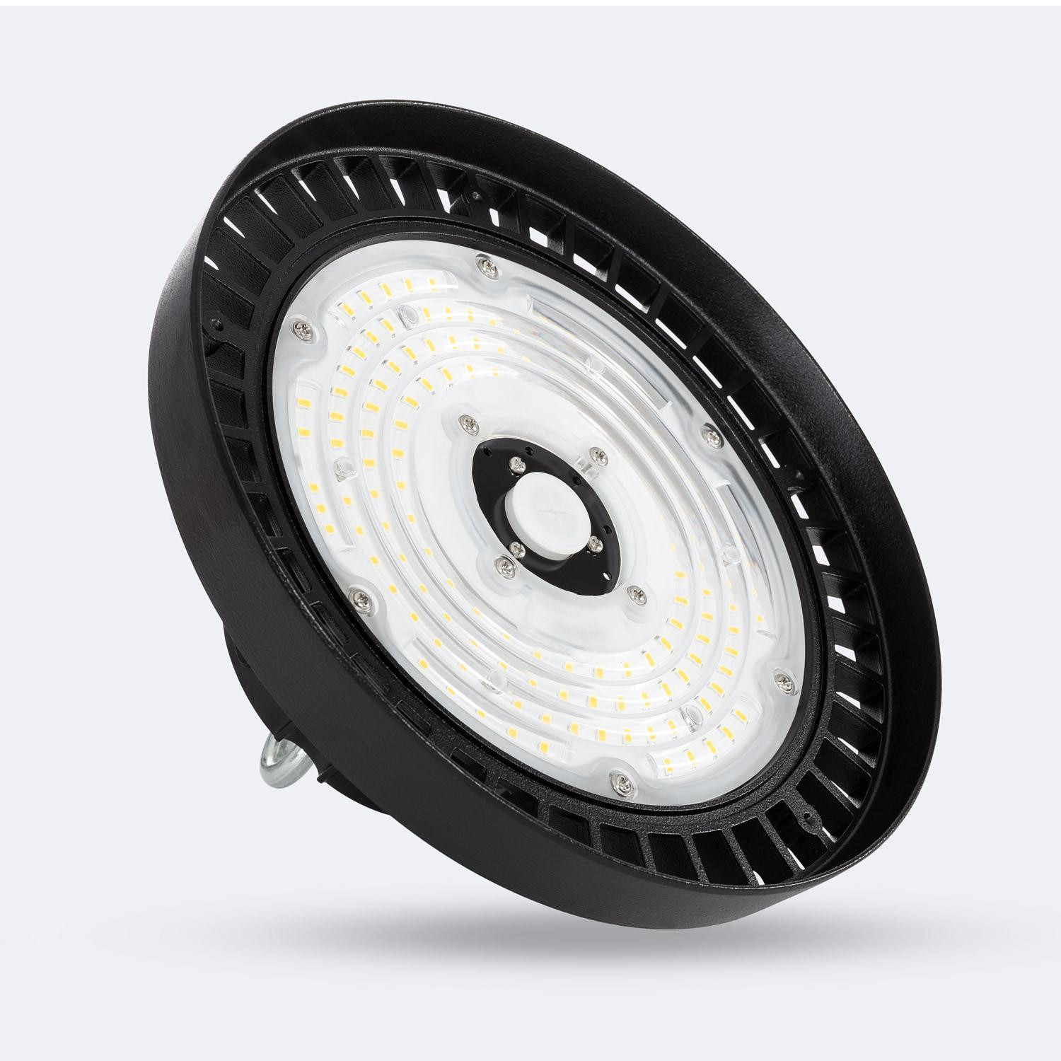 Cloche LED Industrielle UFO 100W 170lm/W LIFUD Dimmable 0-10V HBD Blanc froid 5000K 60º